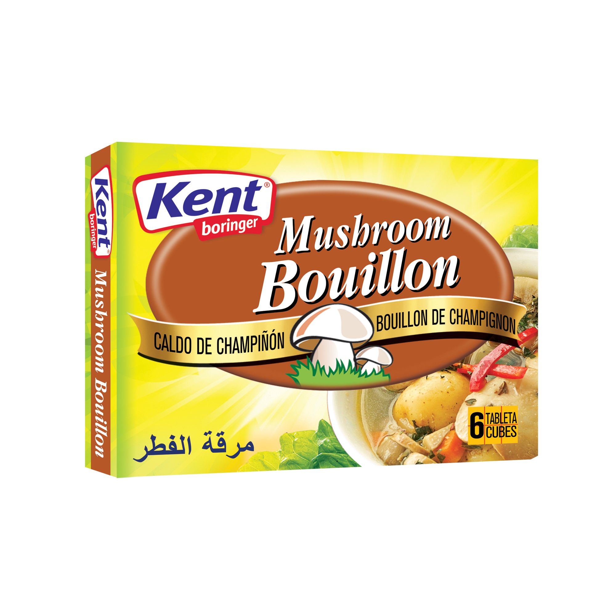 Bouillon Mushroom 60g - Kent Boringer USA