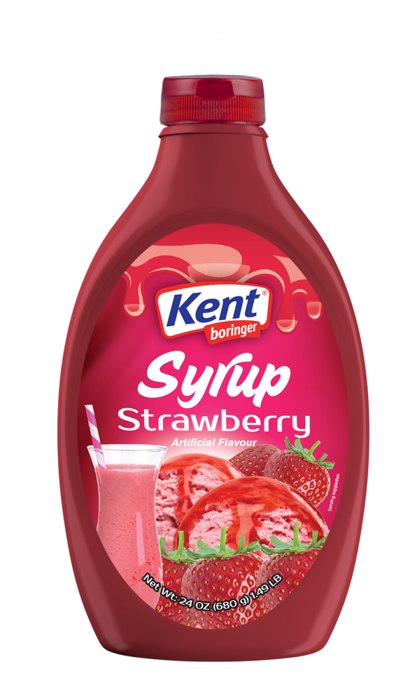 Syrup Strawberry Kent Boringer 5335